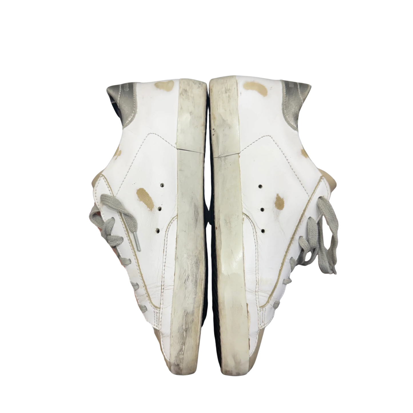 Golden Goose Superstar Sneakers (White) (Womens)