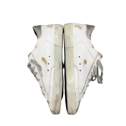 Golden Goose Superstar Sneakers (White) (Womens)