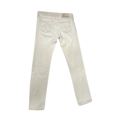 Jacob Cohën 688 LIMITED EDITION Slim Fit Jeans (White/Cream)