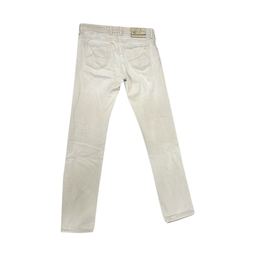 Jacob Cohën 688 LIMITED EDITION Slim Fit Jeans (White/Cream)