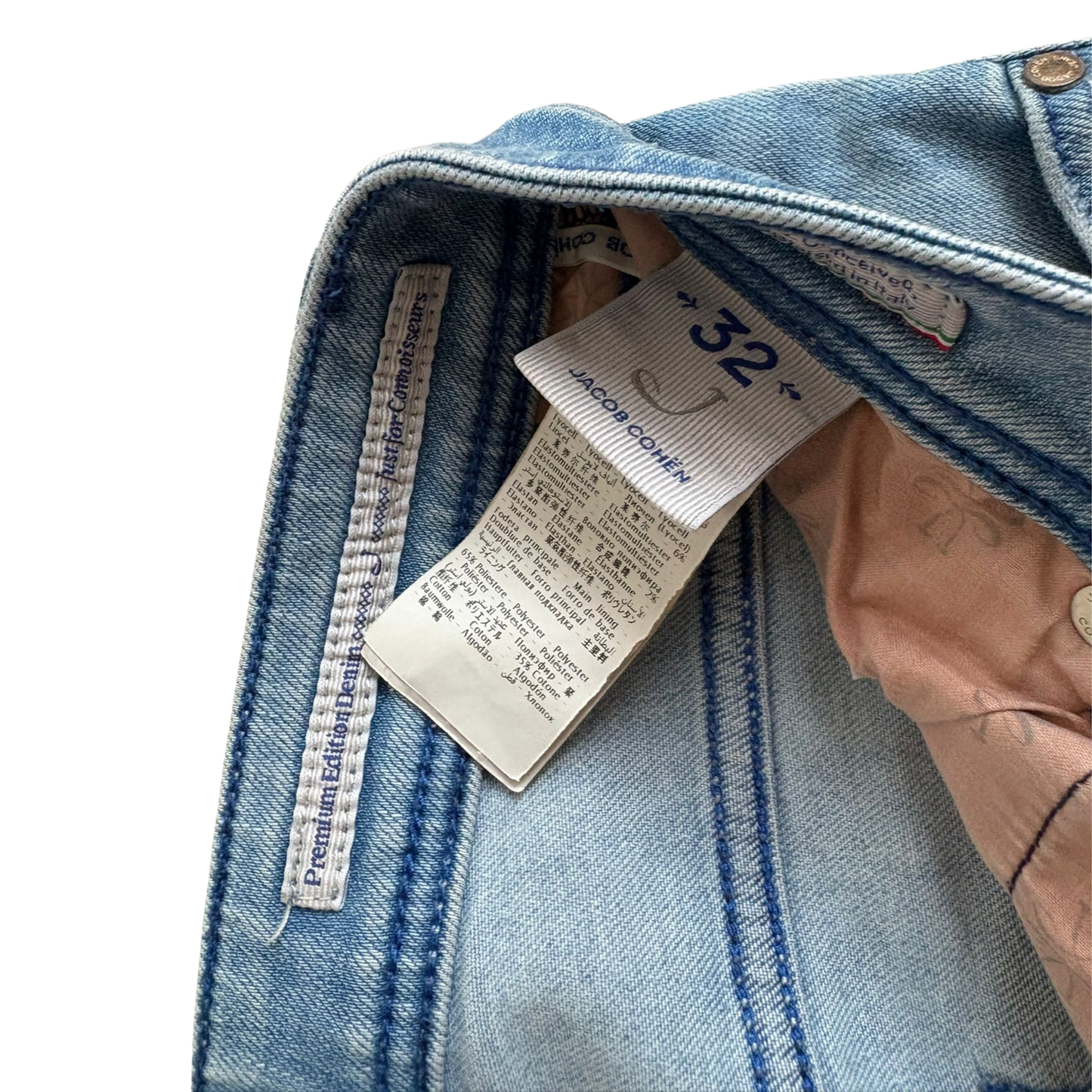 Jacob Cohën 622 Slim Fit Jeans (Blue)