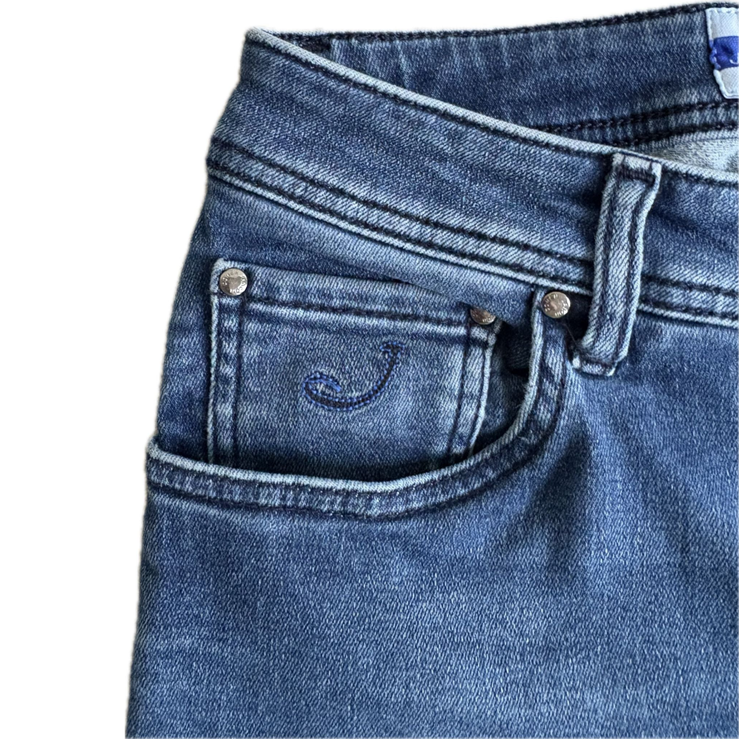 Jacob Cohën Nick Slim Fit Jeans (Navy)