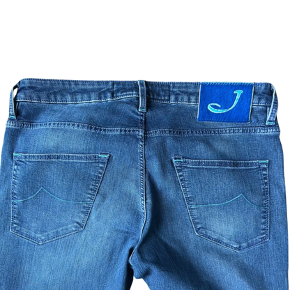 Jacob Cohën 696 Slim Fit Jeans (Navy)