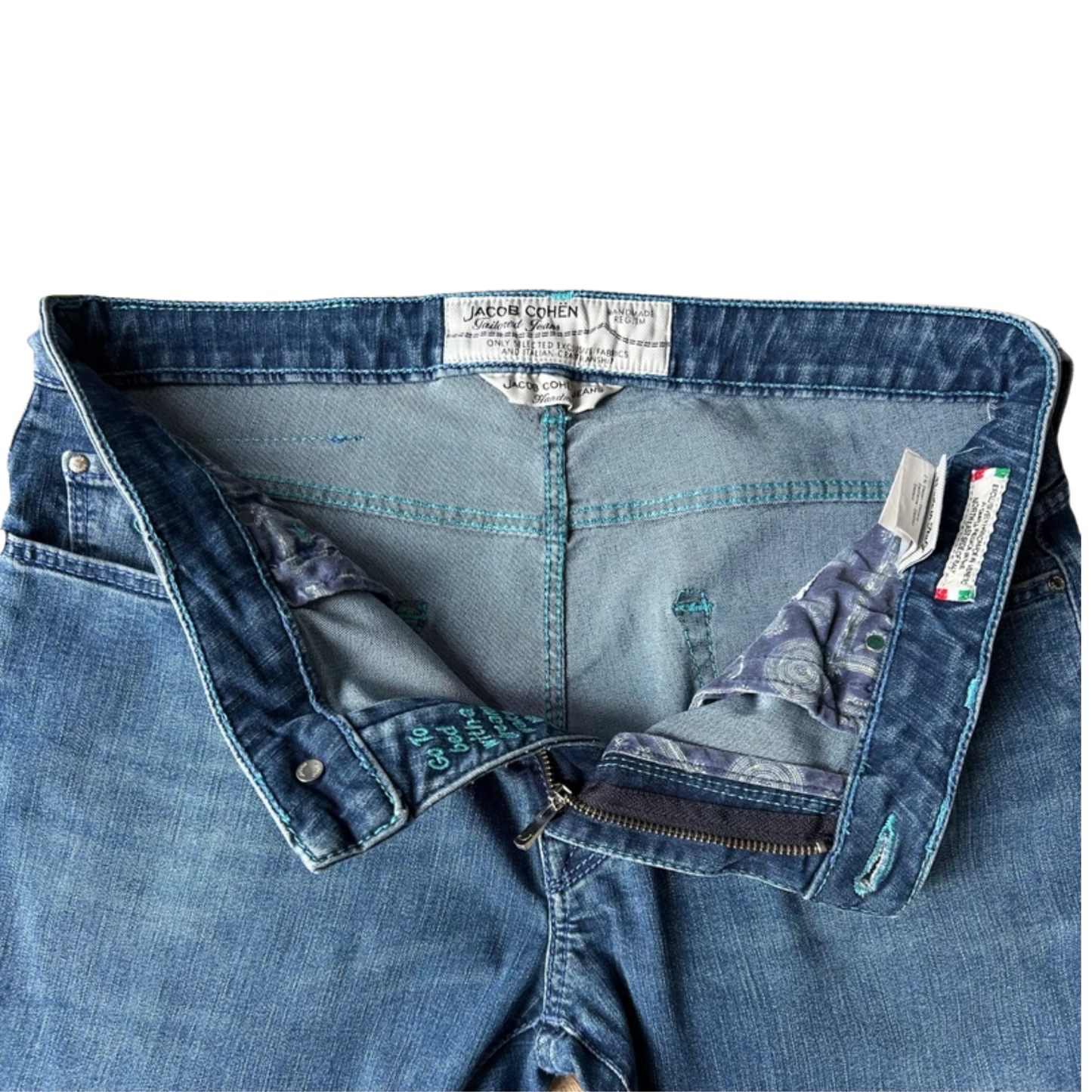 Jacob Cohën 696 Slim Fit Jeans (Navy)
