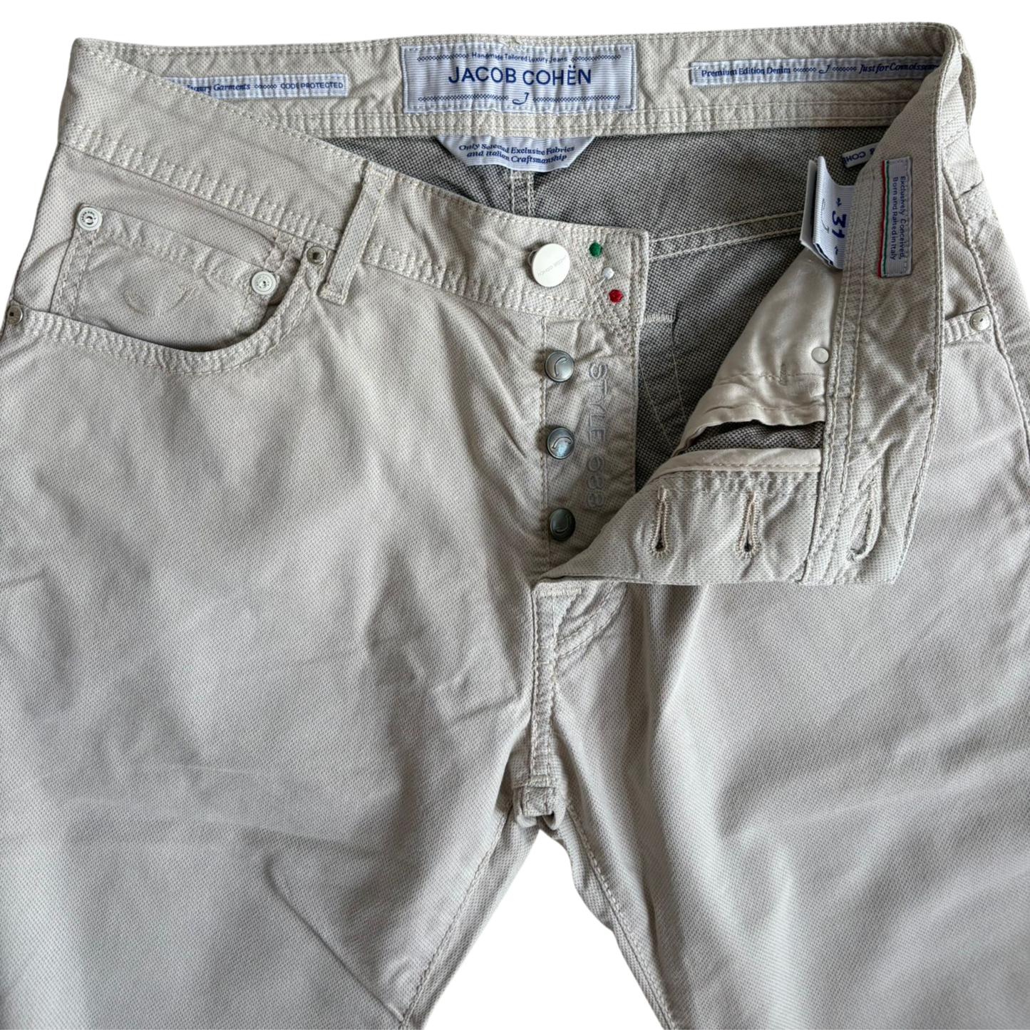 Jacob Cohën 688 Slim fit Jeans (White)