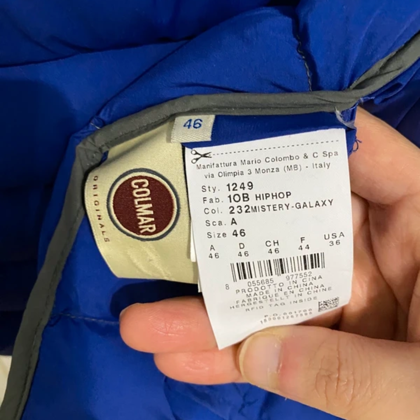 Colmar Down Jacket (Grey)