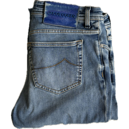 Jacob Cohën Bard Slim Fit Jeans (Blue)