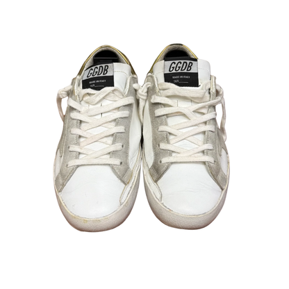Golden Goose Superstar Sneakers (White) (Womens)
