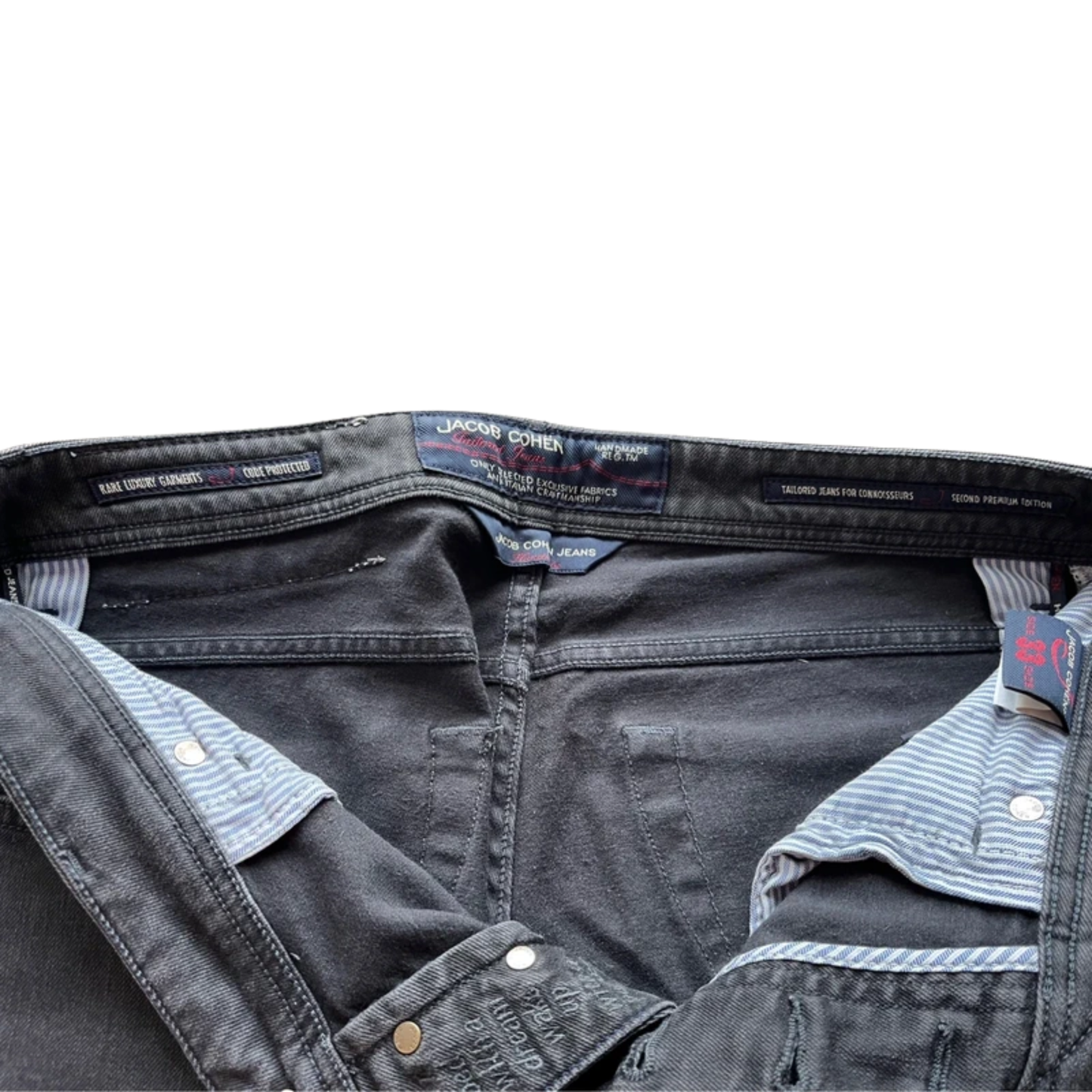 Jacob Cohën 688 Slim Fit Jeans (Black)