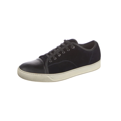 Lanvin Cap Toe Sneakers (Black)