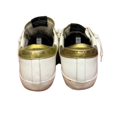 Golden Goose Superstar Sneakers (White) (Womens)