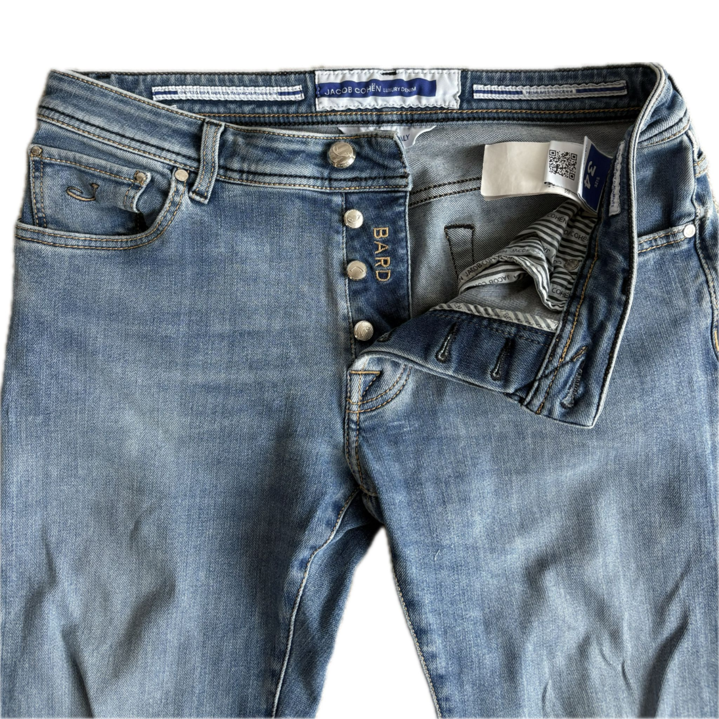 Jacob Cohën Bard Slim Fit Jeans (Blue)