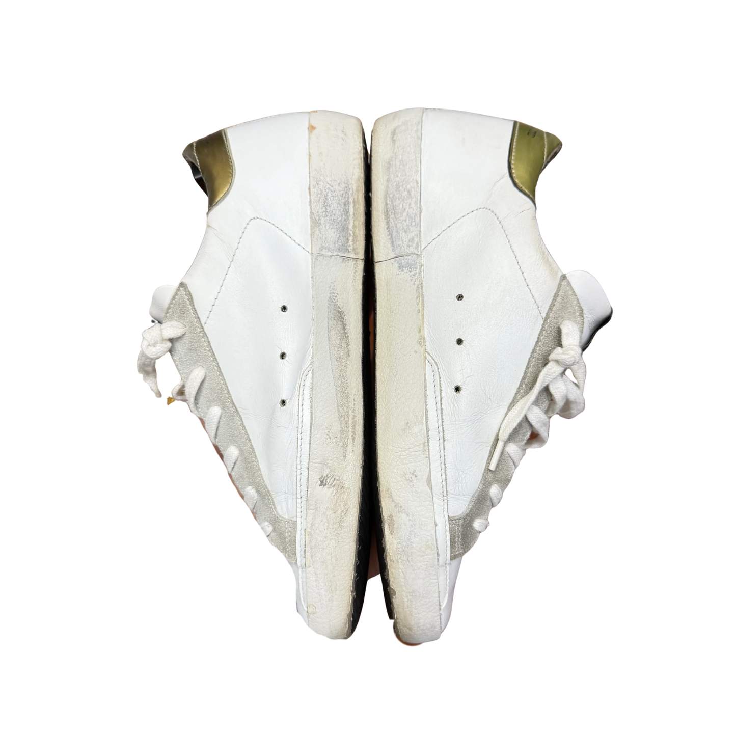 Golden Goose Superstar Sneakers (White) (Womens)