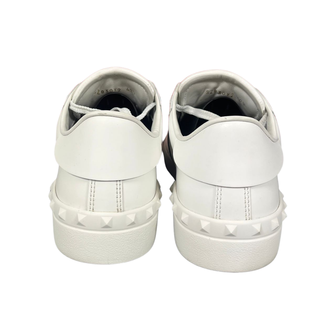 Valentino Garavani Open Sneakers (White Navy)