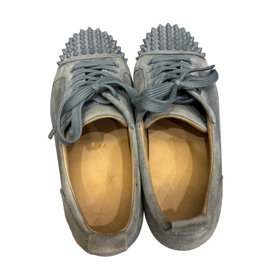Christian Louboutin Louis Junior Spike Sneakers (Grey)