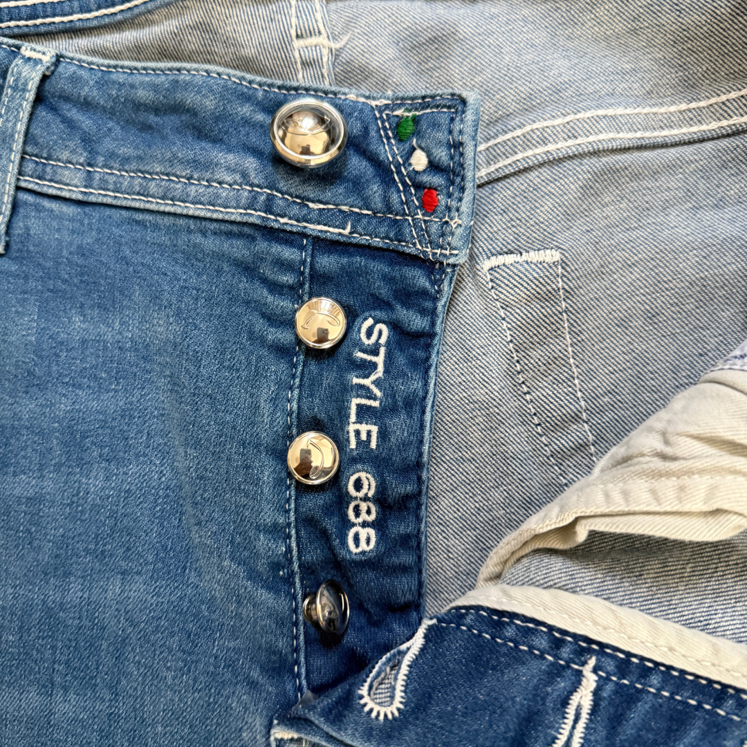 Jacob Cohën Bard Slim fit Jeans (Navy Blue)