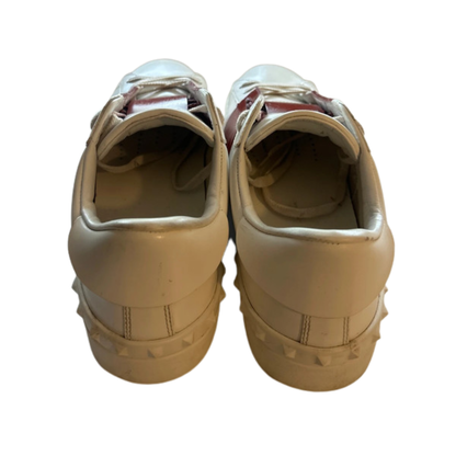 Valentino Garavani Open Sneakers (White Red)
