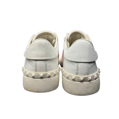 Valentino Garavani Open Sneakers (White Red) (Womens)