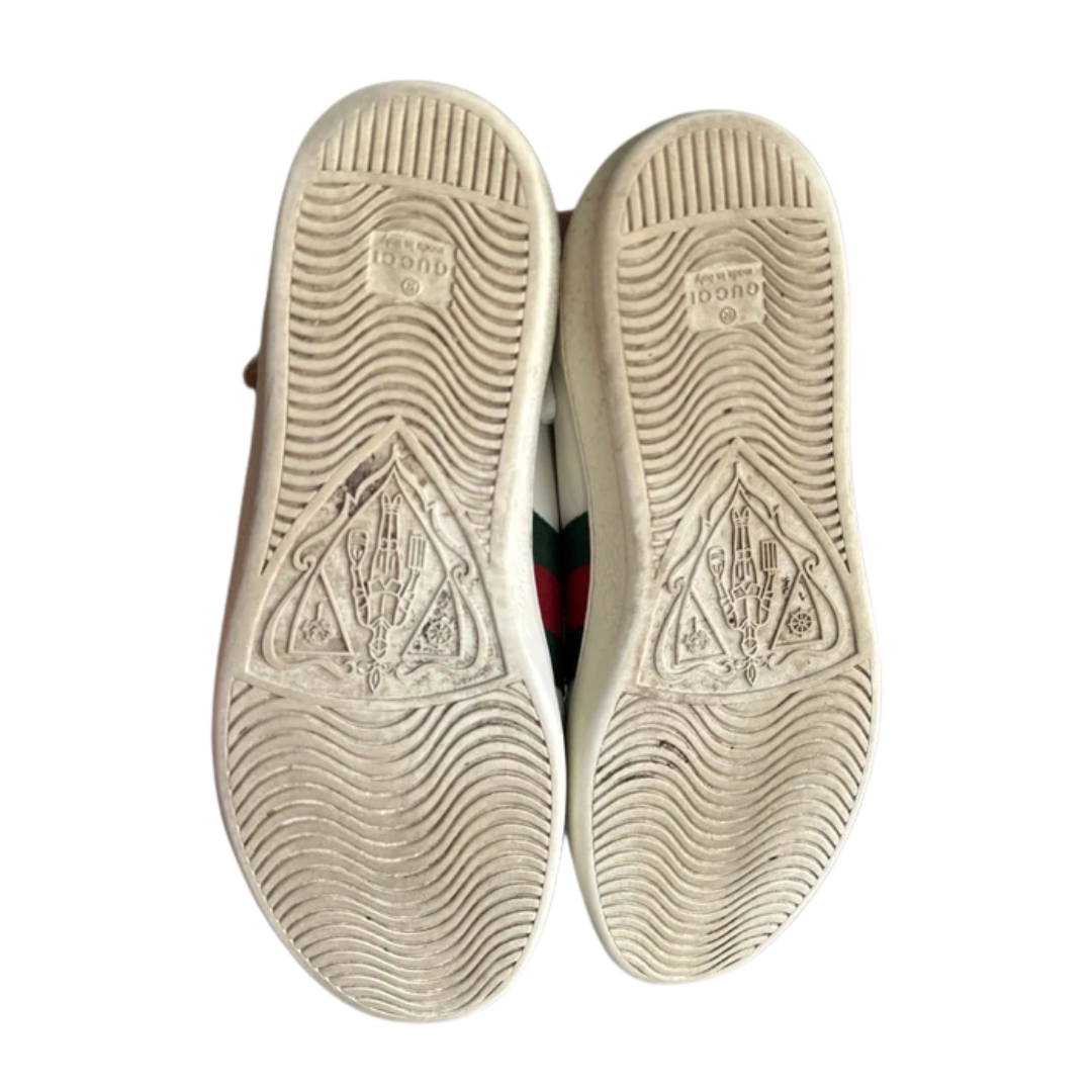 Gucci Ace Sneakers (White)