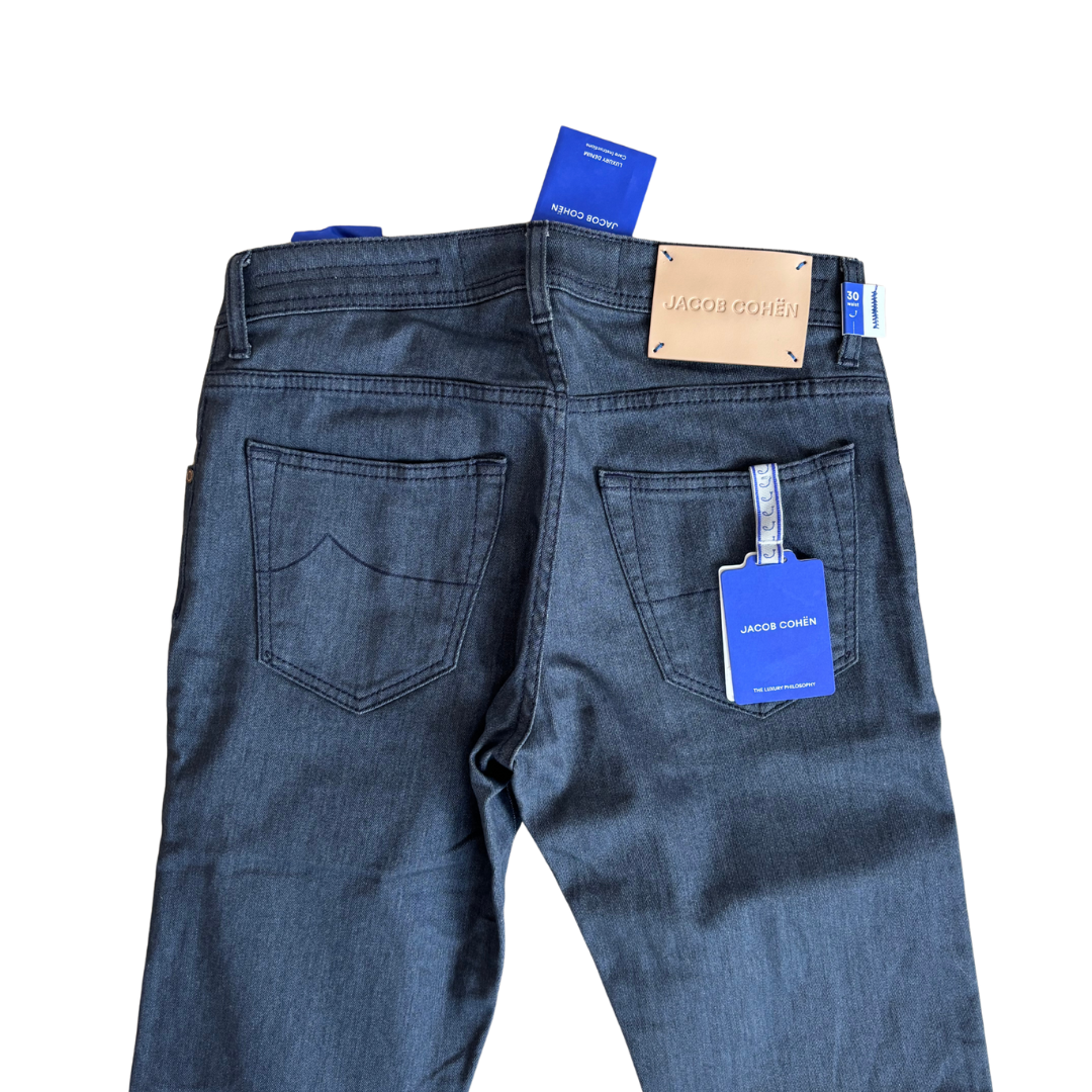 Jacob Cohën Nick Slim Fit Jeans (Dark Grey) (New)