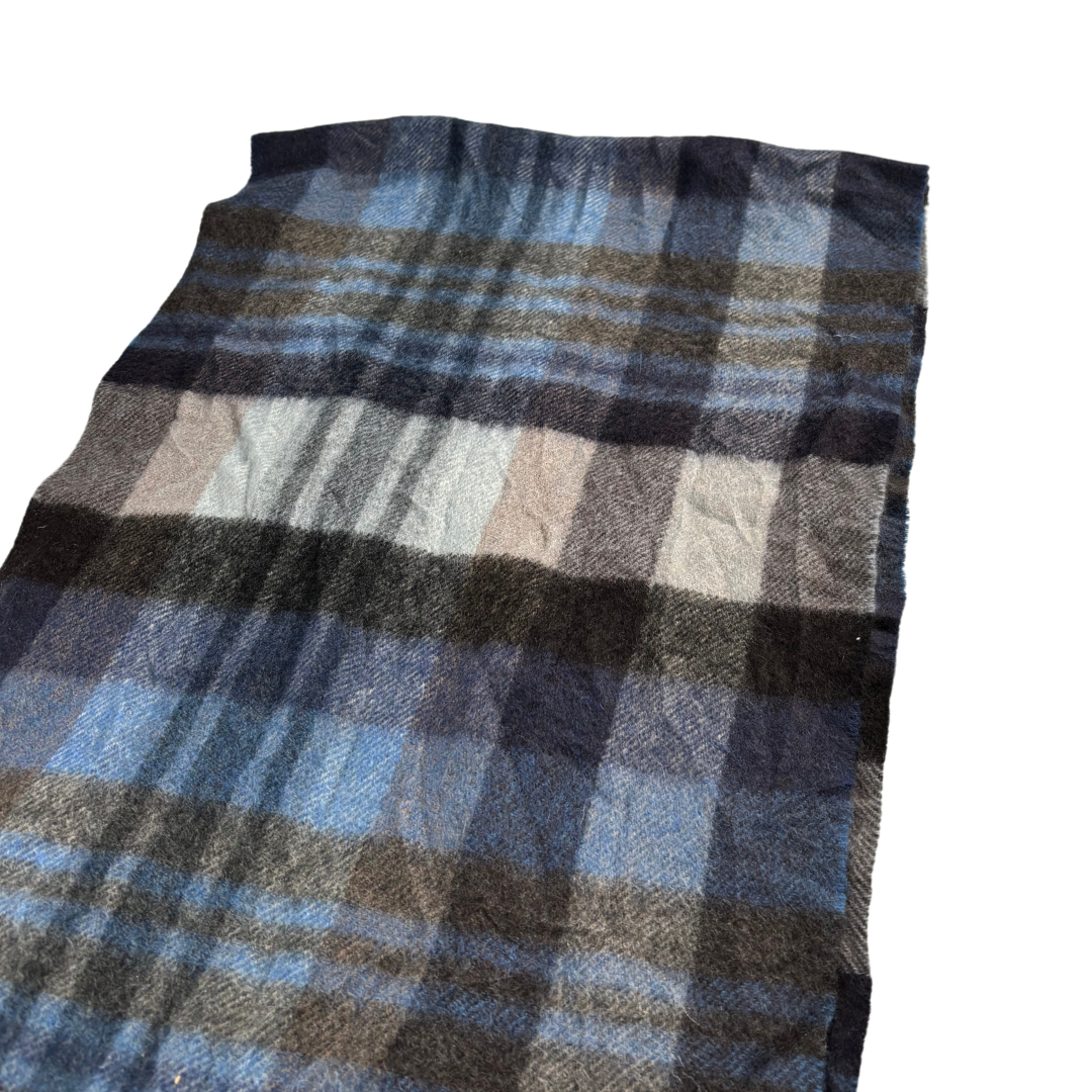 Burberry Scarf (Blue) (Vintage)