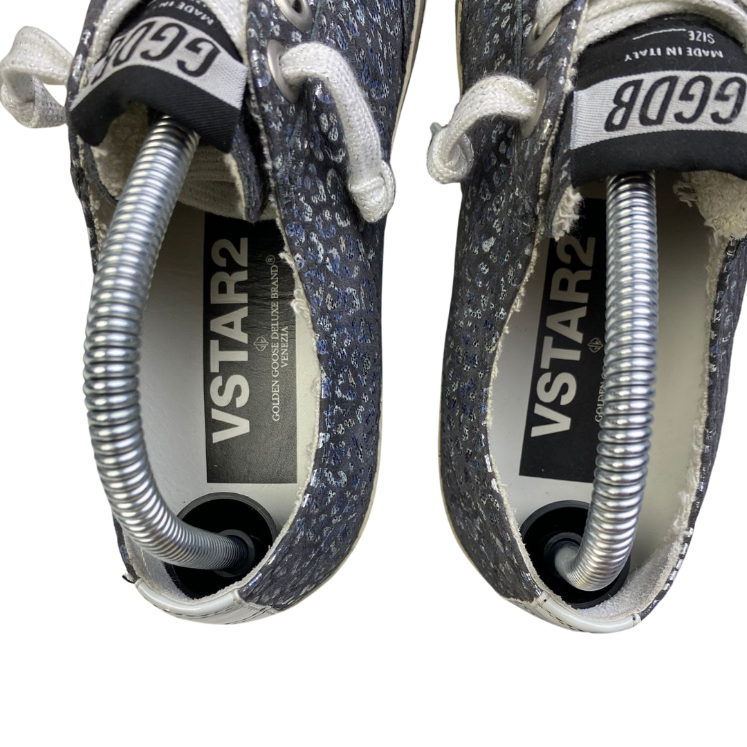 Golden Goose VStar2 Sneakers (Blue) (Women's)