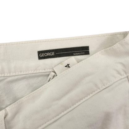 Dondup George Skinny Fit Jeans (White)