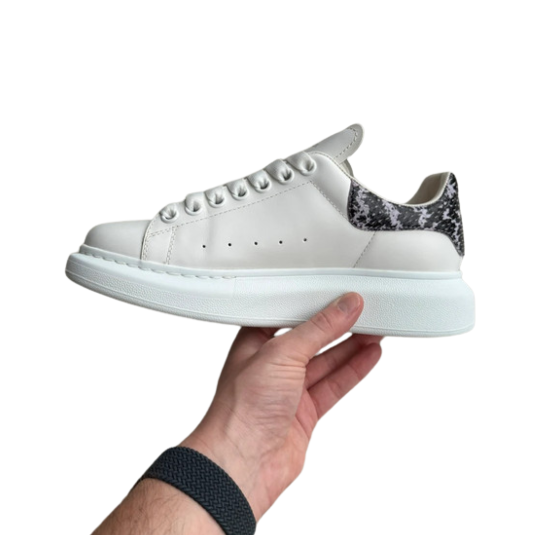 Alexander Mcqueen Sneakers (Python Print Heel) (Womens)