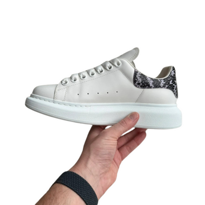 Alexander Mcqueen Sneakers (Python Print Heel) (Womens)