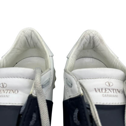 Valentino Garavani Open Sneakers (White Navy)