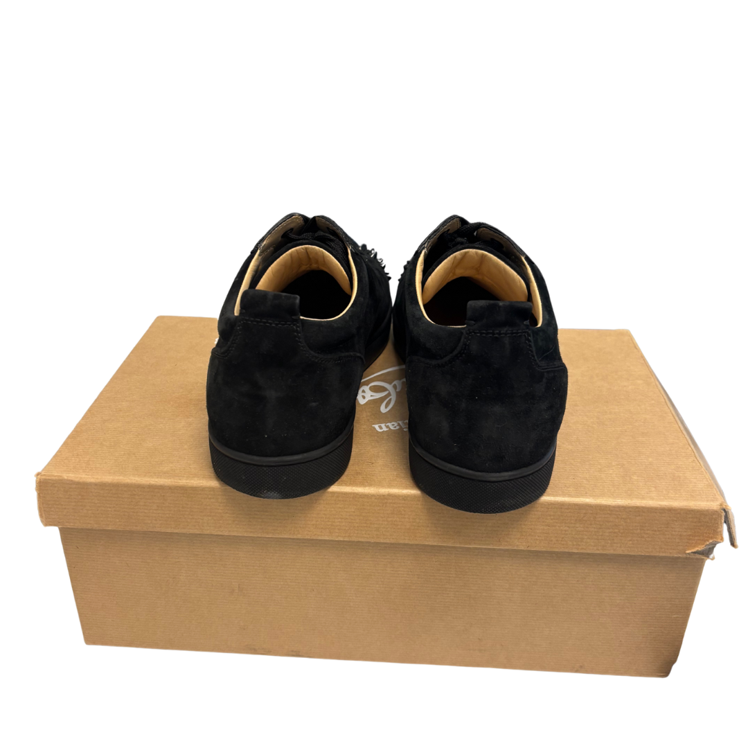 Christian Louboutin Louis Junior Spike Sneakers (Black)