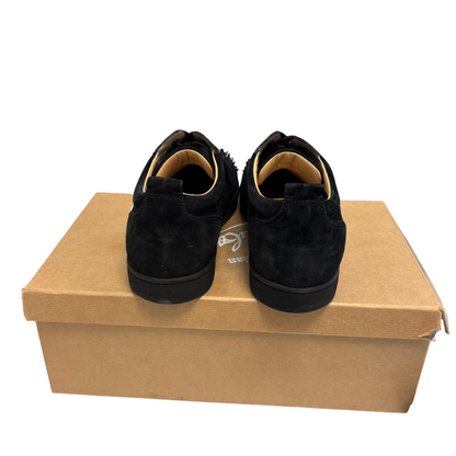 Christian Louboutin Louis Junior Spike Sneakers (Black)