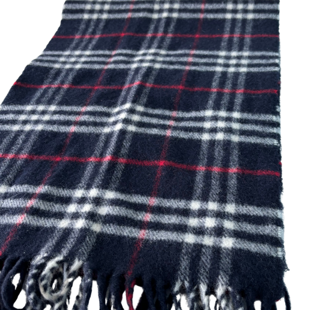 Burberry Vintage Scarf (Navy)