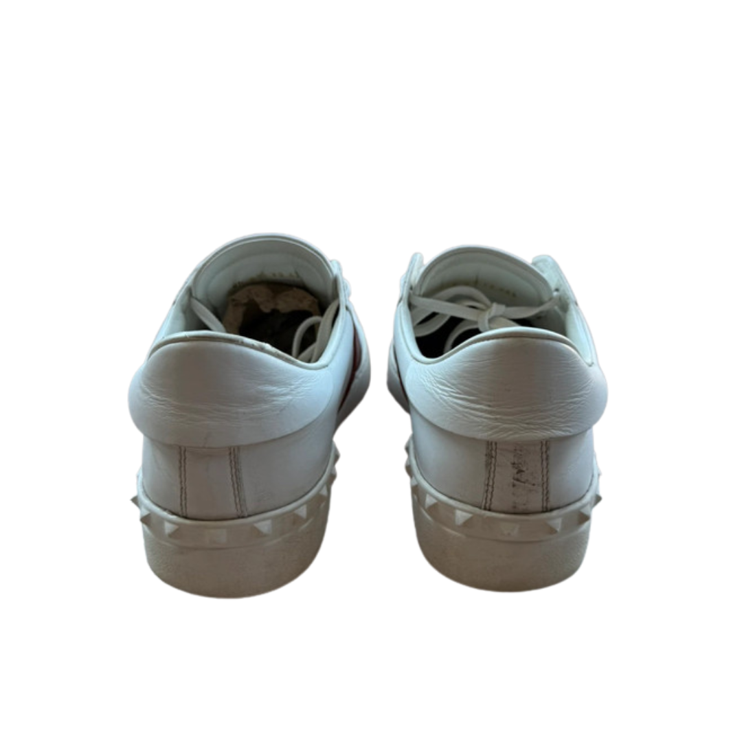 Valentino Garavani Open Sneakers (White Red)