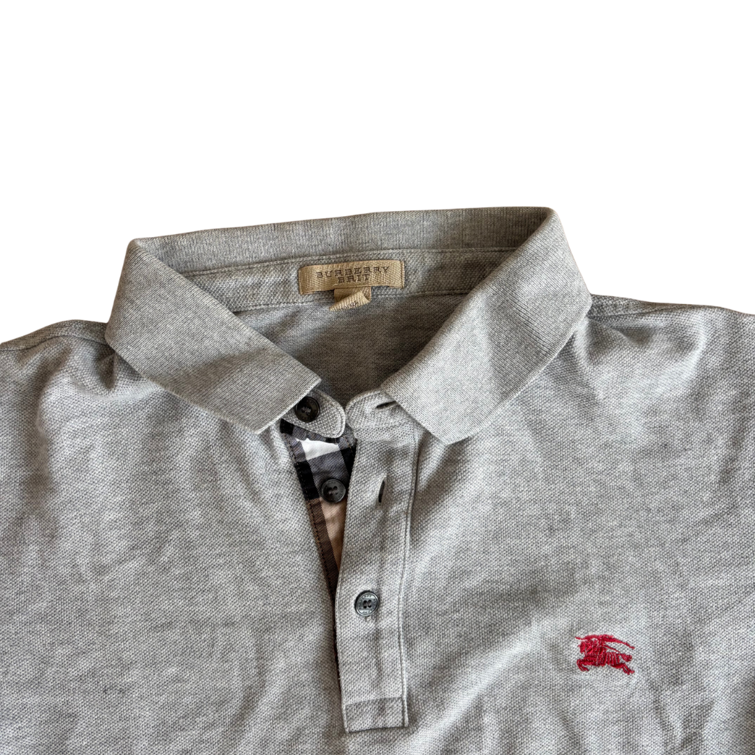 Burberry Polo Shirt (Grey)