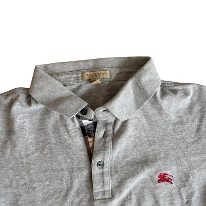 Burberry Polo Shirt (Grey)