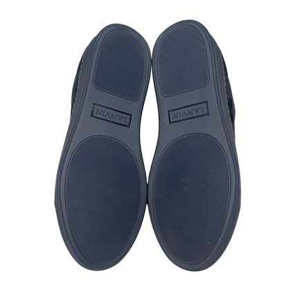 Lanvin Cap Toe Sneakers (Navy)