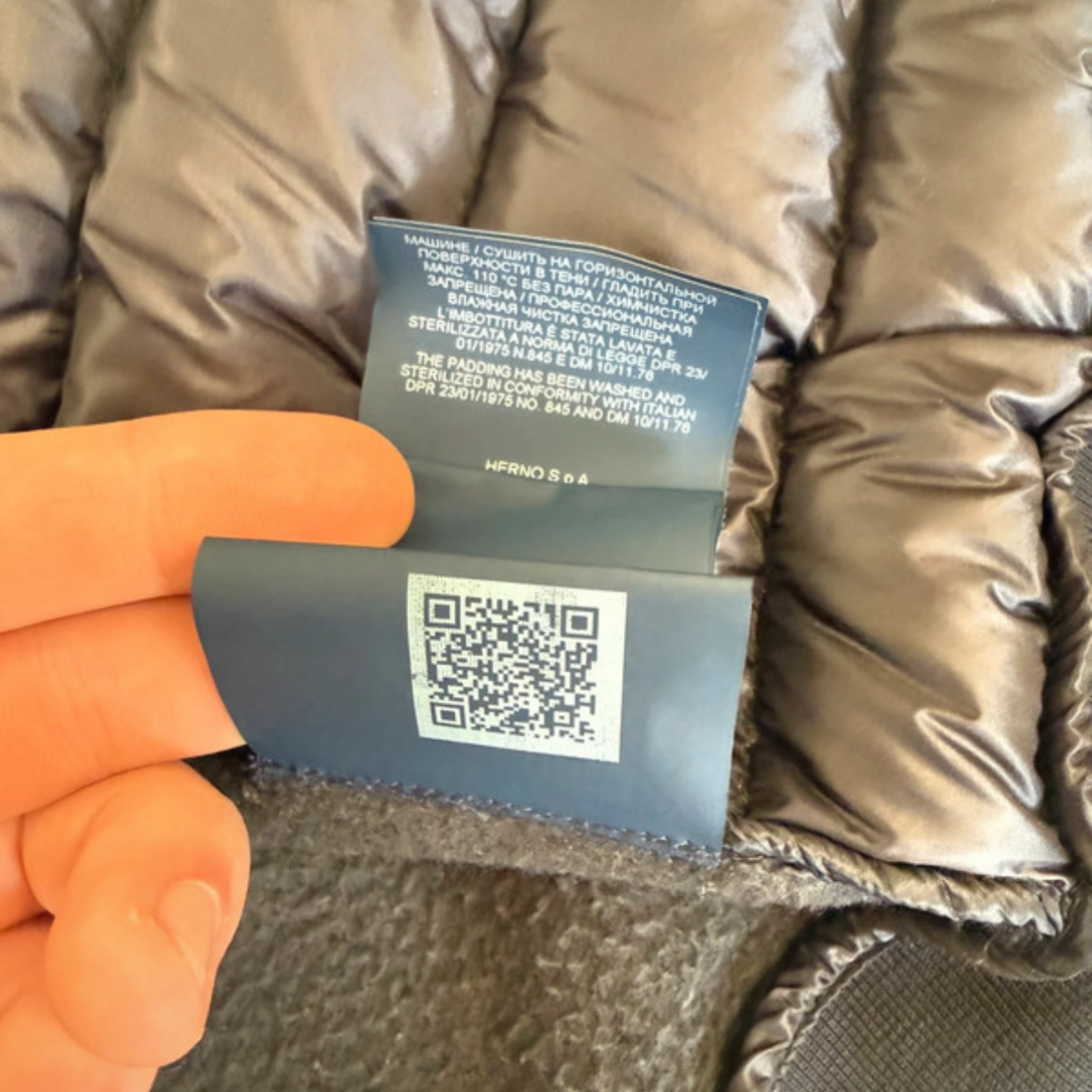 Herno Down Cardigan Jacket (Black)