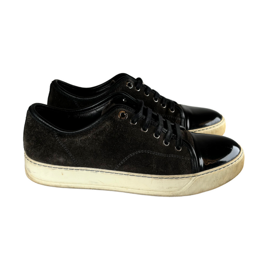 Lanvin Cap Toe Sneakers (Brown)