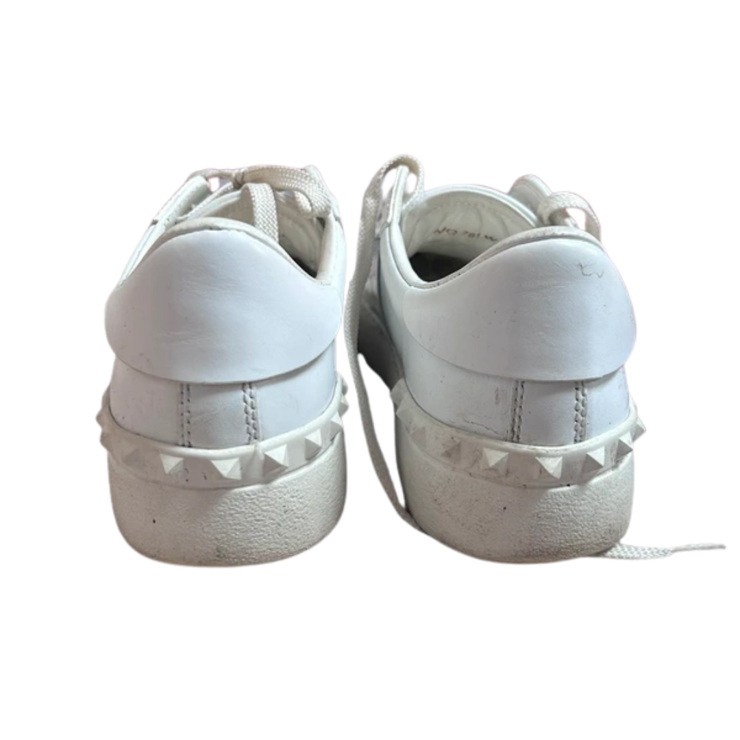 Valentino Garavani Open Sneakers (Patent Grey) (Womens)