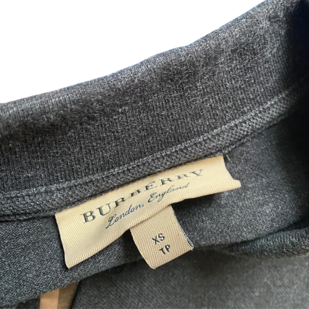 Burberry Polo Shirt (Dark Grey)