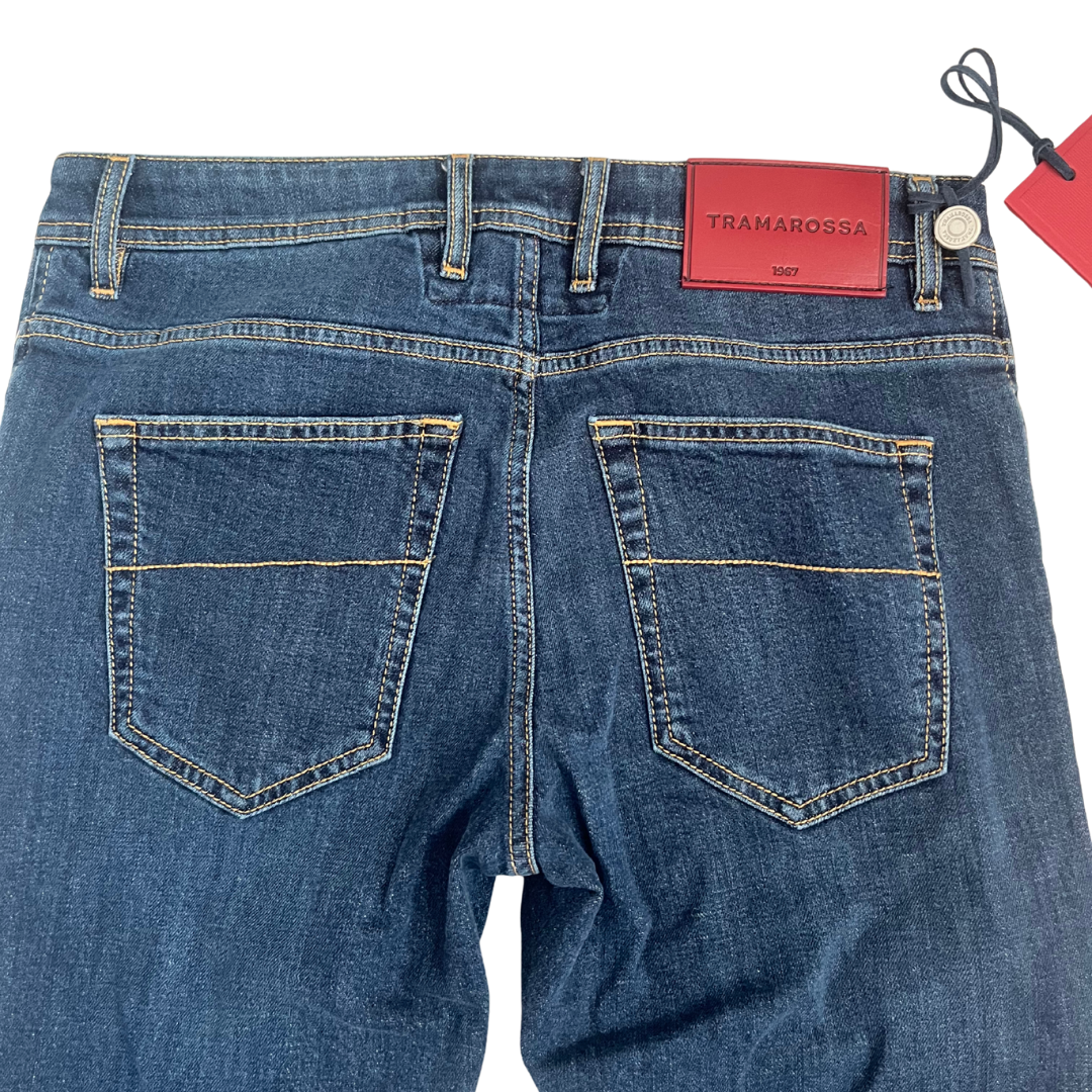 Tramarossa Brando Slim Fit Jeans (Navy) (New)