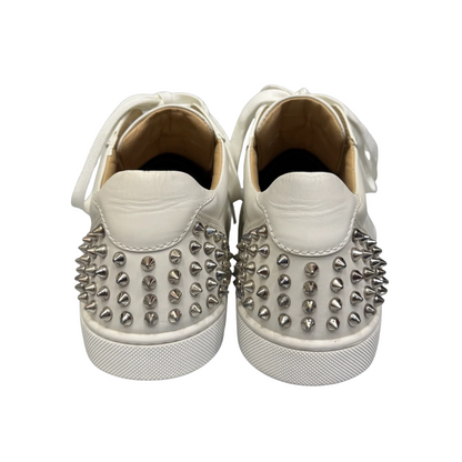 Christian Louboutin Viera Spike Low Sneakers (White)