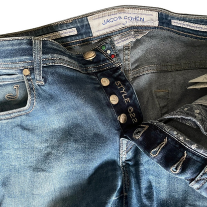 Jacob Cohën 622 Slim fit Jeans (Blue)