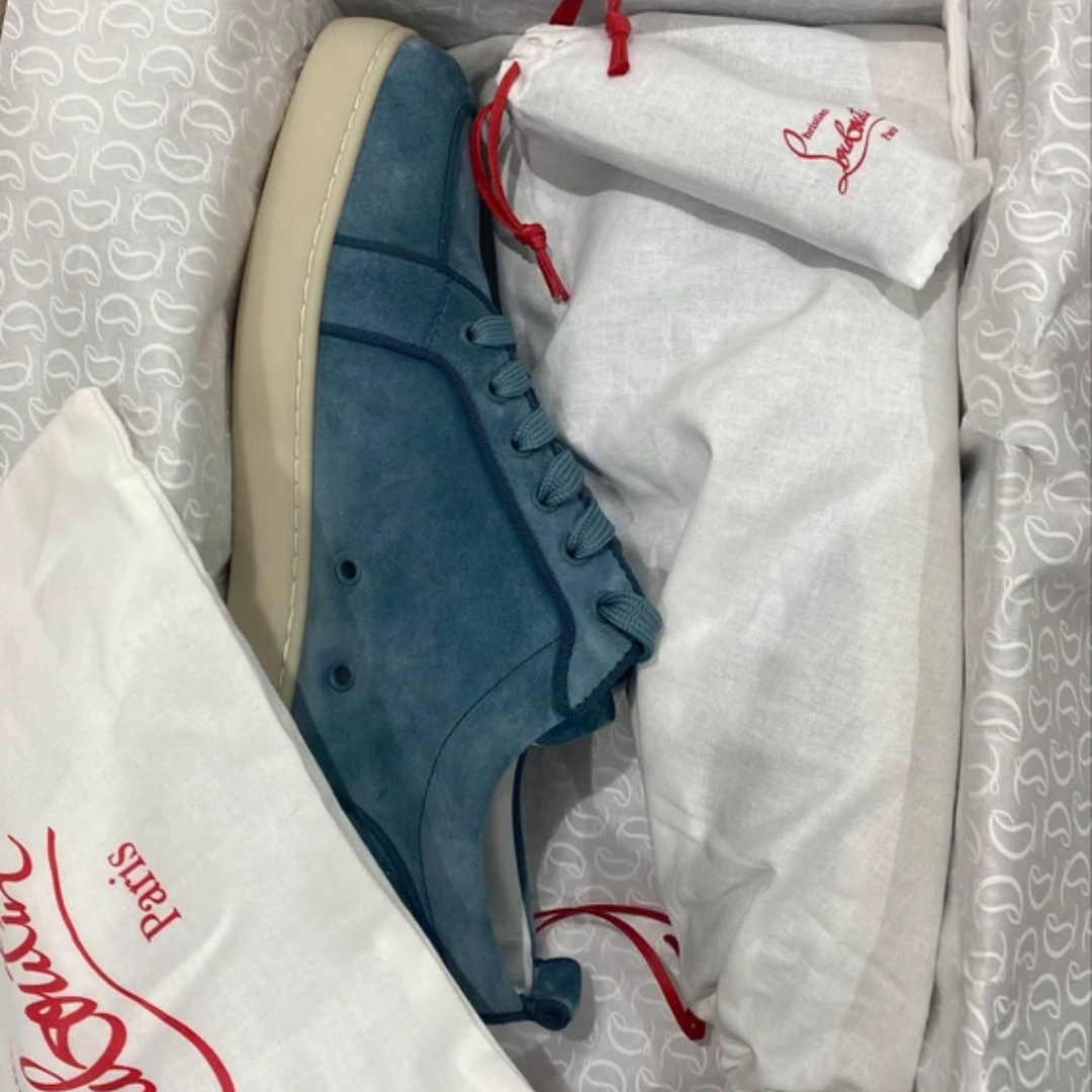 Christian Louboutin Rantulow Orlato Sneakers (Blue)