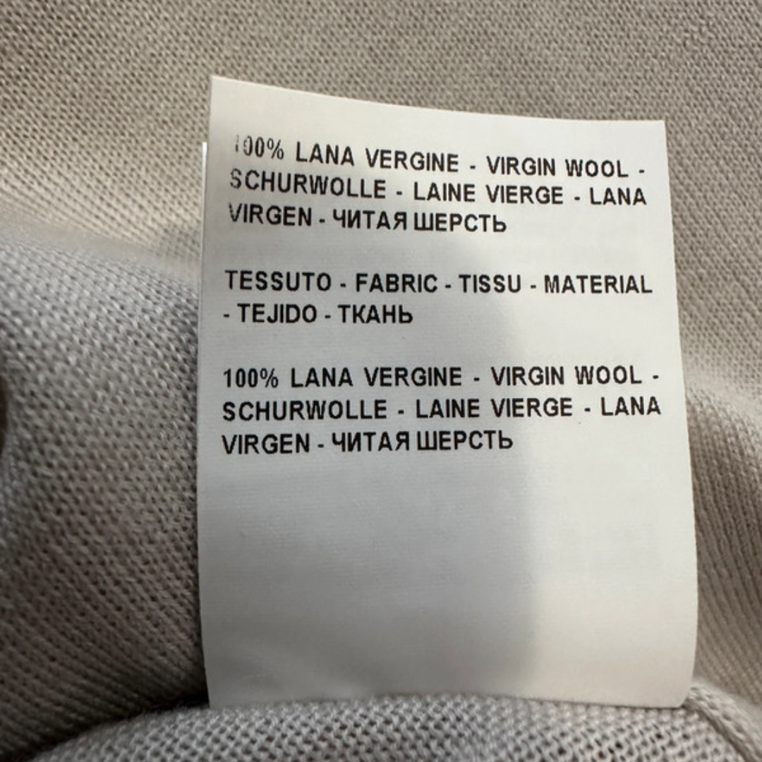 Gran Sasso Cardigan Zip Jacket (Beige) (New)