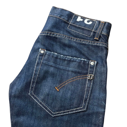 Dondup Sam Slim Fit Jeans (Navy)