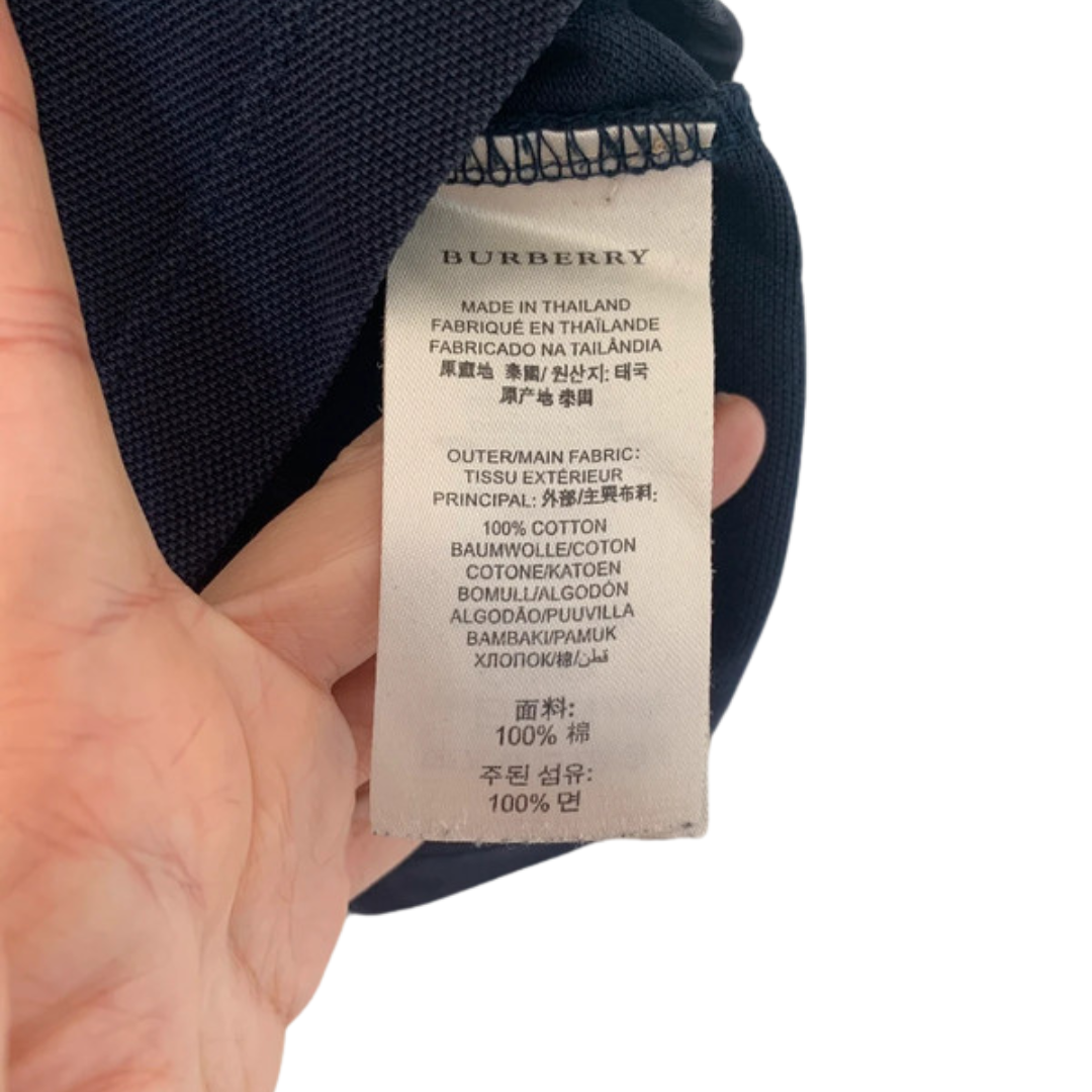 Burberry Polo Shirt (Navy)