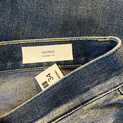 Dondup George Skinny Fit Jeans (Blue)