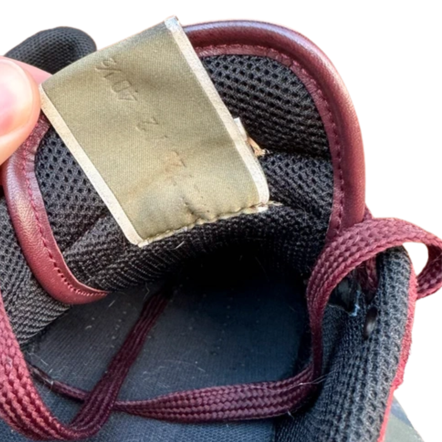 Valentino Camoflage Rockrunner Sneakers (Red)